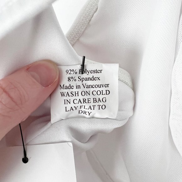 NEW Anthropologie Nettle's Tale "The Alicia Top" Underwire Support White H-Cup - Picture 6 of 12